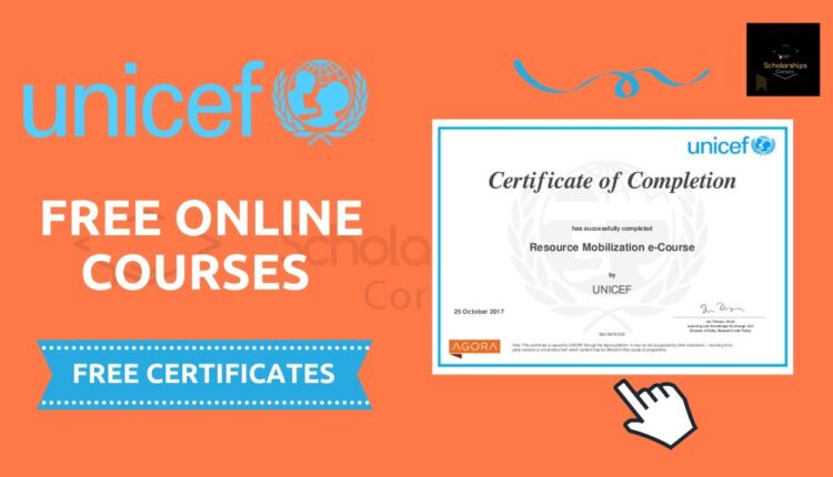 Free courses with certificates accredited by UNICEF