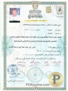 شكل شهادة التعليم المفتوح الجديدة : شهادة جامعية مع إيقاف التنفيذ