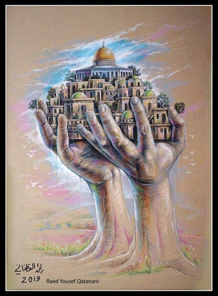 لوحات فنية عن فلسطين